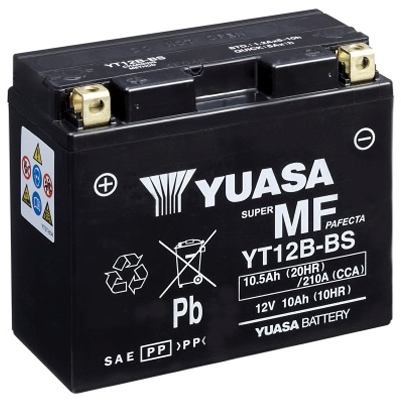 Yamaha XJ 6 N 600 2009-2015 Bateria YUASA Sin Mantenimiento Yamaha XJ 6 N 600 2009-2015 Bateria YUASA Sin Mantenimiento